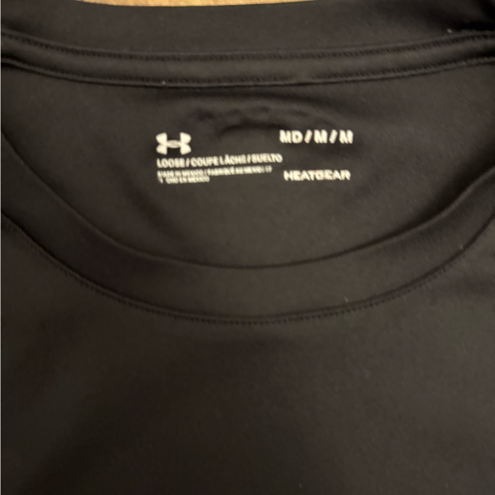 Under Armour Men's Black Short Sleeve Tee - Picture 3 of 5